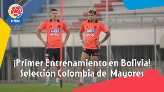 Entrenamiento Selección Colombia de Mayores en Bolivia  6 de octubre [upl. by Katheryn272]