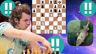 Magnus Carlsen vs Stockfish chess game 35 [upl. by Trixie937]