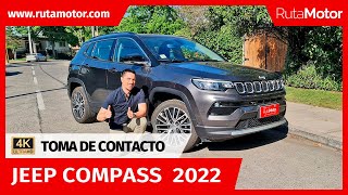 Jeep Compass Limited 13T 2022  Actualización de un icónico SUV de la marca precursora del offroad [upl. by Yelda159]