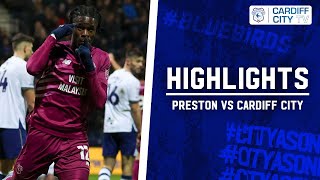 HIGHLIGHTS  PRESTON vs CARDIFF CITY [upl. by Ehttam]