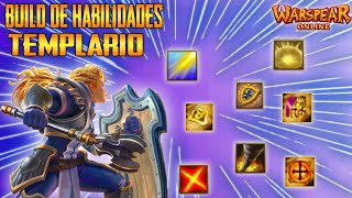 Warspear Online  Build Habilidade para Templário [upl. by Eedrahc414]