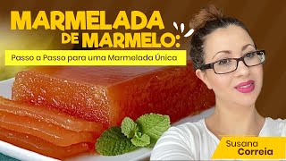 Marmelada de Marmelo Passo a Passo para uma Marmelada Única Uma delícia  susana correia [upl. by Teirrah]