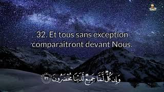 Sourate YaSeen سورة يسٓ sous titré Français  Récitation magnifique [upl. by Ttirb141]