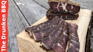 BILTONG RECIPE  How To Make The Perfect King Of Jerky [upl. by Attevad]