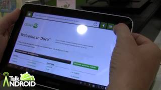 Hands on with the Doro Experience for tablets [upl. by Akisey]