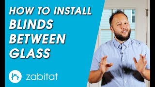 How to Replace Door Glass with Blinds Between Glass  Enclosed Blinds [upl. by Salba606]