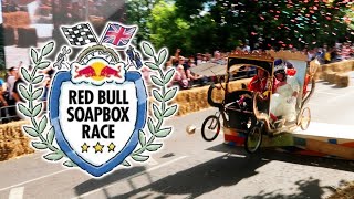 RAPID DASHES amp CRAZY CRASHES  Red Bull Soapbox Race London 2024 Vlog [upl. by Snehpets]