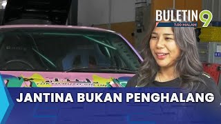 Sharina Menongkah Arus Bukti Wanita Mampu Kuasai Sukan Drift [upl. by Otina]