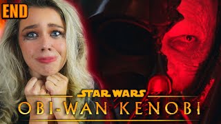 GOODBYE DARTH OBIWAN KENOBI REACTION  FIRST TIME WATCHING  EPISODE 6 1x06 [upl. by Myrah]