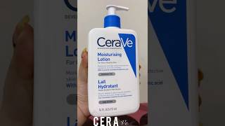 CeraVe moisturising lotion review lait hydratant ashortaday ytshorts youtubeshorts shortsfeedyt [upl. by Tilda]