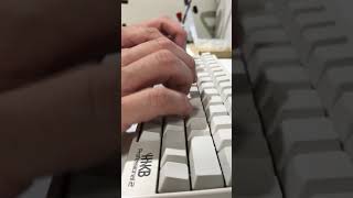 HHKB types 更に静音化したタイプ音 スペースバーも静音 [upl. by Asia]