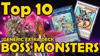 Top 10 Generic Extra Deck Bosses [upl. by Raskin]