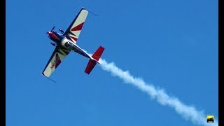 Extra 330LX  insane aerobatic show by Jean Emmanuel Antal  Kehler Flugtage 2018 [upl. by Miyasawa]