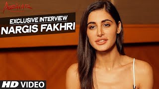 AZHAR  Nargis Fakhri Exclusive Interview  TSeries [upl. by Katy]