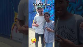 I met Kyle exum kyle shorts [upl. by Litnahc]