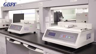 GBPI packaging materiasl test instruments mask tester lab test solution [upl. by Egrog]