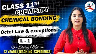 Chemical Bonding and Molecular StructureOctet LawException Of Octet LawClass 11 ncert NEEJEE [upl. by Annohsed]