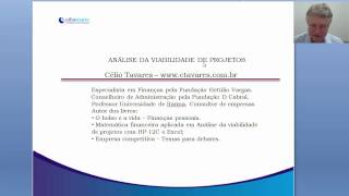 Aula 17 Análise da viabilidade de projetos [upl. by Ahsinor]