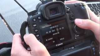 Firmware opdatering af kamera  Canon EOS 7D [upl. by Etteval]