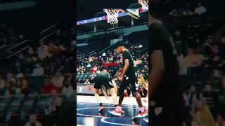 Treymane Parker 🤩🔥 nba nbapreseason basketball nbaedits basketballedits dunks [upl. by Arelus]