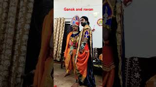 viralvideo funny ganak and ravan 😁 [upl. by Caravette]