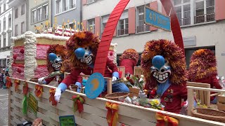 Fasnachtsumzug in Liestal  Liestaler Fasnacht 2024 [upl. by Yelrahc]