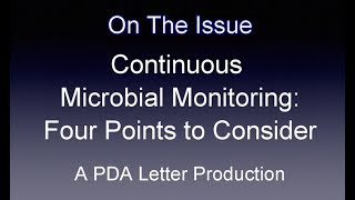 Continuous Microbial Monitoring Four Points to Consider [upl. by Isis142]