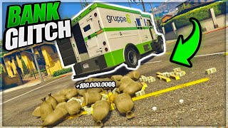 BANK GLITCH wieder da 😱 ohne alles GTA 5 MONEY GLITCH [upl. by Relyt]