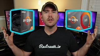 Ryzen 5 vs Ryzen 7 Streaming and Gaming  5600X vs 3700X Battle [upl. by Anolahs866]