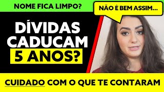 5 ANOS DÍVIDA CADUCA EM 5 ANOS COMO LIMPAR MEU NOME [upl. by Heshum]