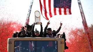 Watch the best moments of the Nationals World Series victory parade in DC [upl. by Baudoin204]