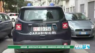 Lanciano  Accoltellato alladdome carabinieri arrestano 22enne [upl. by Adnoek498]