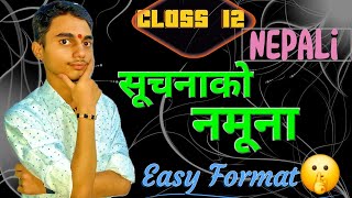 Suchana lekhan  सूचना लेखन  Class 12 Nepali Free Writing  Nepali Writing [upl. by Ettolrahc972]