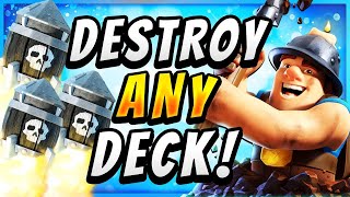 THE BEST CYCLE DECK  Clash Royale [upl. by Llerrem608]