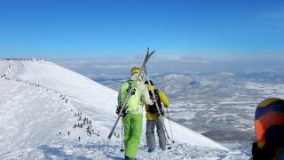 Jan2017 Niseko G2 Annupuri Peak [upl. by Gweneth129]