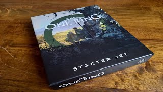 The One Ring RPG Starter Set  Unboxing amp Review Some Player Spoilers [upl. by Yaral]