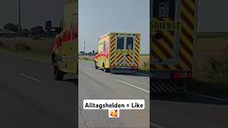 Alltagshelden Tag und Nacht für Uns bereit 🥰 emergency retterherzen [upl. by Guendolen]