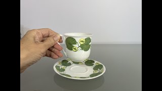 Gustavsberg Näckros coffee cup set [upl. by Yokoyama]