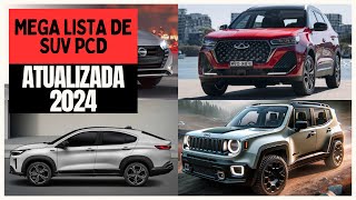 DESCUBRA A LISTA DE SUVs PARA PCD TABELA COMPLETA COM TODAS AS ISENÇÕES [upl. by Ennazor704]