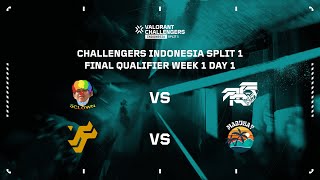 2024 VALORANT Challengers Indonesia  Split 1  Final Qualifier W1D1 [upl. by Bevon]