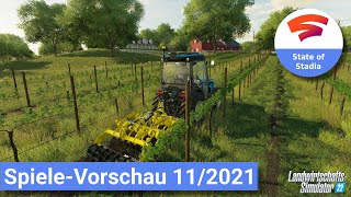 SpieleVorschau 112021  alle angekündigten Spiele für Stadia im November Terminupdates amp Gerüchte [upl. by Edin544]