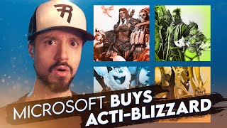 MICROSOFT BUYS ACTIVISION BLIZZARD [upl. by Elsbeth]