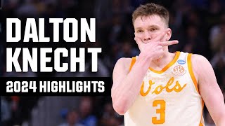 Dalton Knecht 2024 NCAA tournament highlights [upl. by Kcirdla]