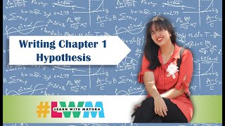 Tagalog Writing Chapter 1 Hypothesis with Examples [upl. by Dowski]