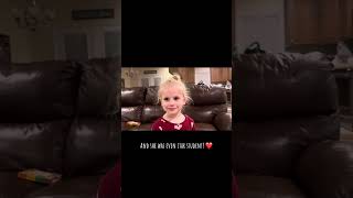 Little Girl Emmalyn Explains How She Was Good At School and Didn’t Get In Trouble [upl. by Papp]