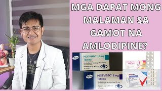 GAMOT NA AMLODIPINE AT MGA DAPAT MALAMAN  RENZ MARION [upl. by Otaner557]