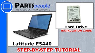 Dell Latitude E5440 Hard Drive HowTo Video Tutorial [upl. by Leiba]