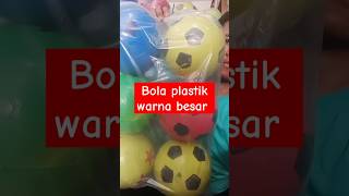 Bola plastik warna besar shortsvideo shorts youtubeshorts fyp viralvideo [upl. by Uoliram]