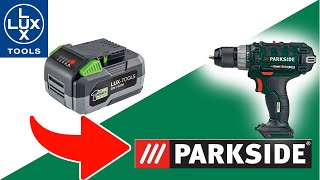 ADATTATORE Batteria LUXTOOLS su Parkside X20V [upl. by Harlow]