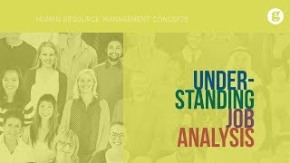 Understanding Job Analysis [upl. by Hras777]